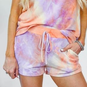 SOLD.      NEW Tie Dye Shorts
